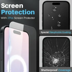 Northjo iPhone 16 5-in-1 Protection Bundel