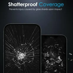 Northjo iPhone 16 Plus A++ Full Screen Anti-Glare Screenprotector