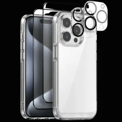 Northjo iPhone 15 Pro 5-in-1 Protection Bundel