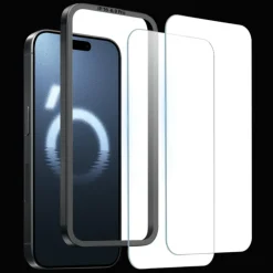 Northjo iPhone 16 Pro Max Duo Pack A+ Screenprotector Met Installatiehulp