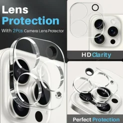 Northjo iPhone 16 Pro Max 5-in-1 Protection Bundel
