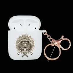 NXE Strass Series AirPods 1/2 Hoesje Skull I