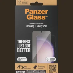 PanzerGlass Galaxy S24 Plus Wide Fit Screenprotector