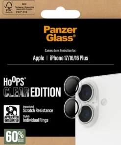 PanzerGlass iPhone 17 Hoops Camera Lens Protector