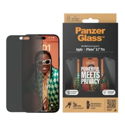 PanzerGlass iPhone 15 Pro Max Ultra-Wide Fit Screenprotector