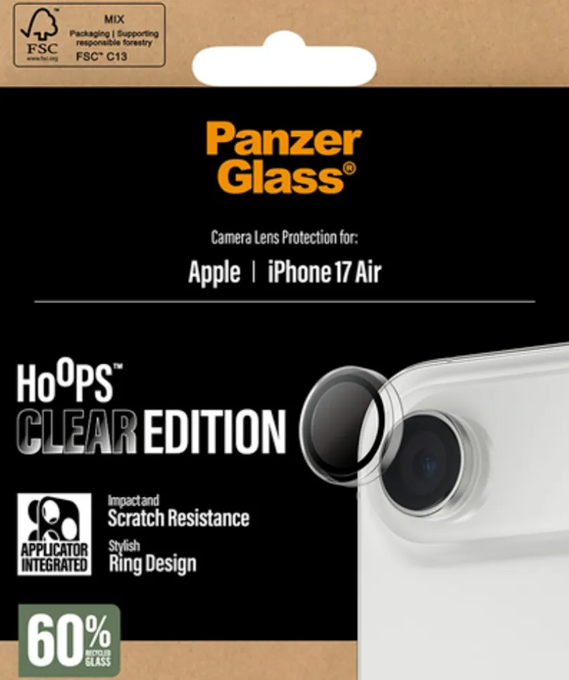 PanzerGlass iPhone Air Hoops Camera Lens Protector