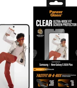 PanzerGlass Samsung Galaxy S26 Plus Fastfit In-a-Box Screenprotector