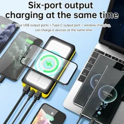 PSOOO 40.000mAh Fast Charging Outdoor Powerbank
