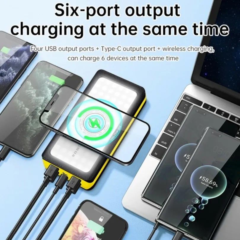 PSOOO 40.000mAh Fast Charging Outdoor Powerbank