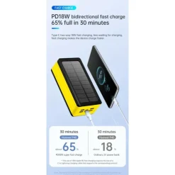 PSOOO 40.000mAh Fast Charging Outdoor Powerbank