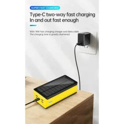 PSOOO 40.000mAh Fast Charging Outdoor Powerbank