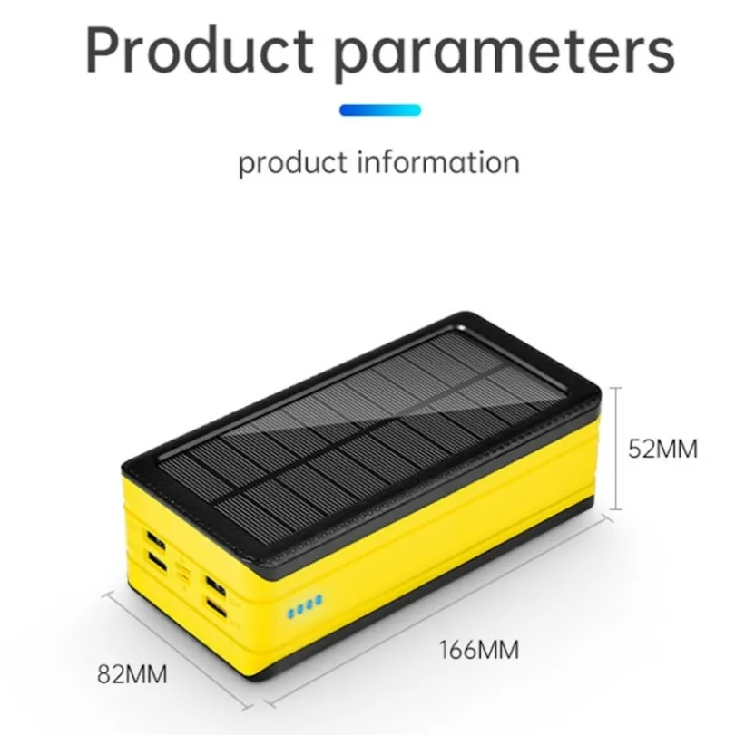 PSOOO 40.000mAh Fast Charging Outdoor Powerbank