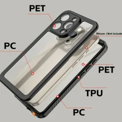 REDPEPPER iPhone 16 Pro Max FS Series Waterproof Hoesje