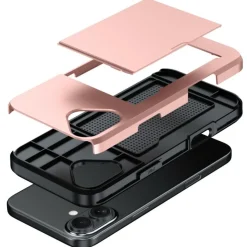 Slide Case Apple iPhone 16 Plus Hoesje met Pashouder