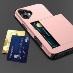 Slide Case Apple iPhone 16 Plus Hoesje met Pashouder