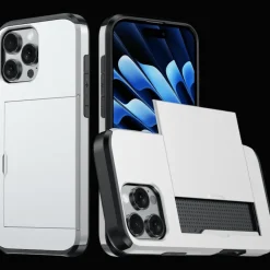 Slide Case Apple iPhone 16 Pro Hoesje met Pashouder