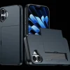 Slide Case Apple iPhone 16 Hoesje met Pashouder