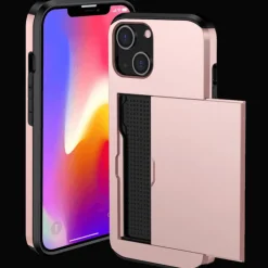 Slide Case iPhone 14 Hoesje met Pashouder