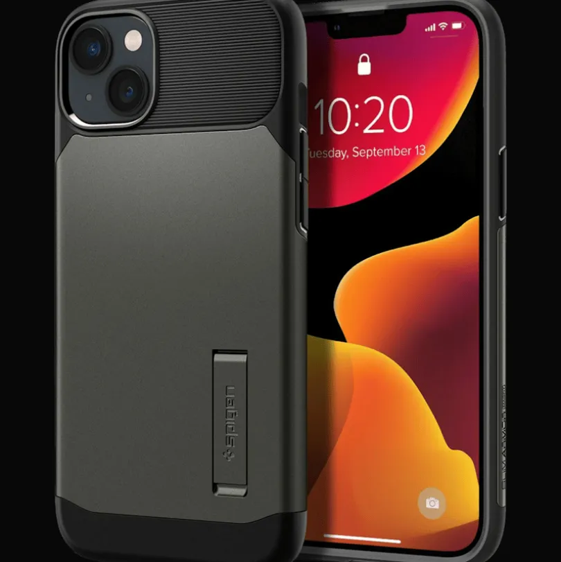Spigen iPhone 14 Plus Gunmetal MagSafe Hoesje