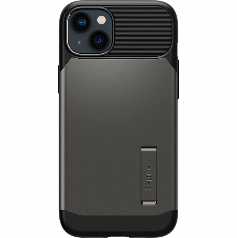 Spigen iPhone 14 Plus Gunmetal MagSafe Hoesje