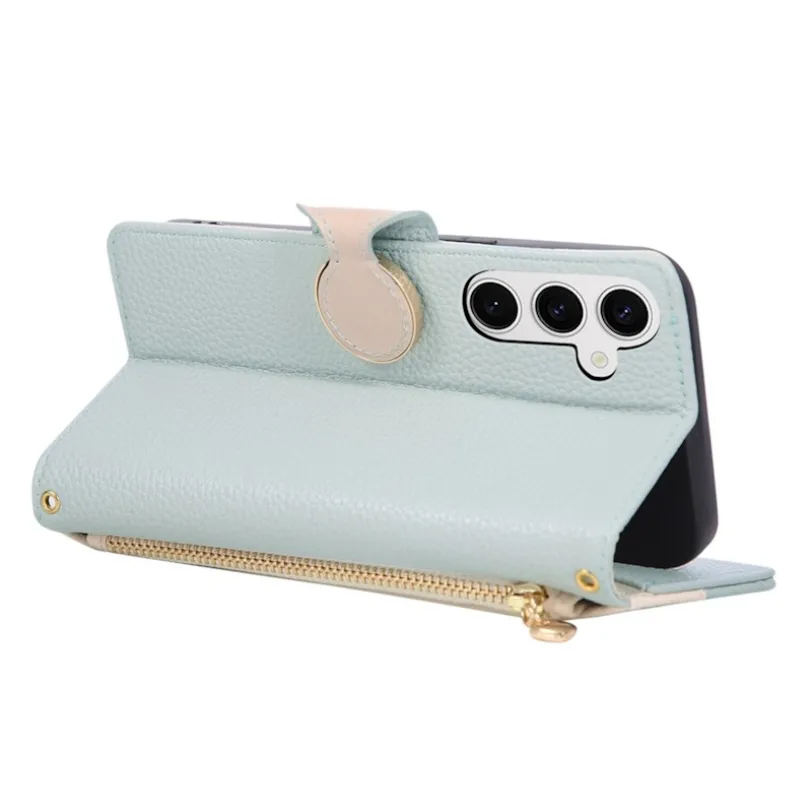 TwoTone Samsung Galaxy S26 Zipper Boek Hoesje