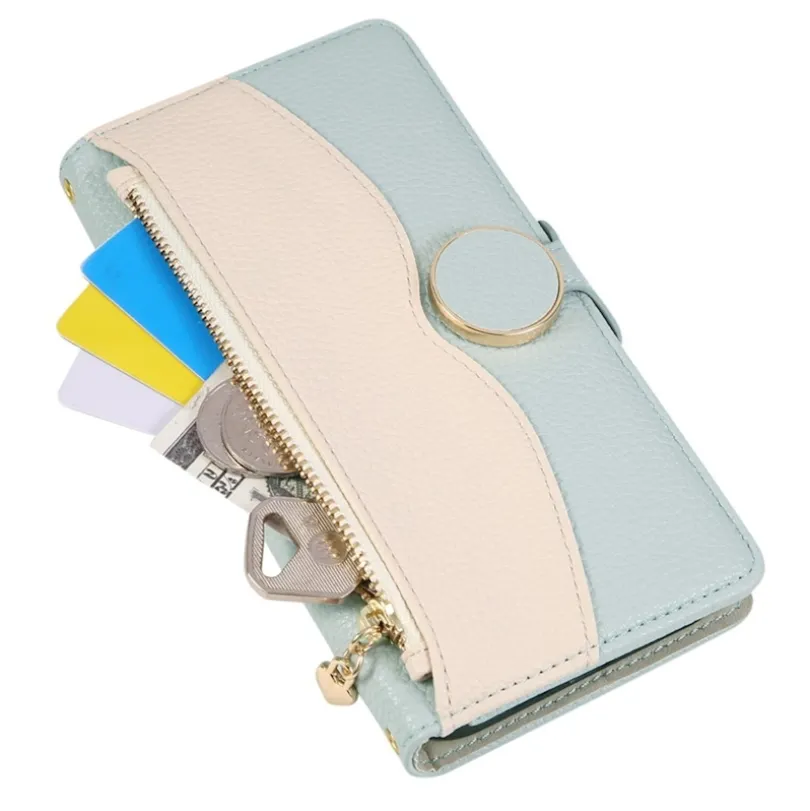 TwoTone Samsung Galaxy S26 Ultra Zipper Boek Hoesje