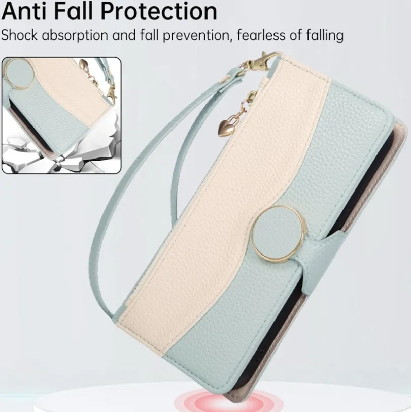 TwoTone Samsung Galaxy S26 Ultra Zipper Boek Hoesje