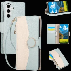 TwoTone Samsung Galaxy S26 Plus Zipper Boek Hoesje