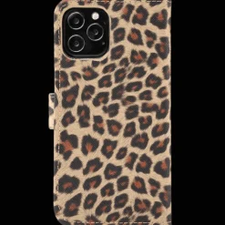Vili iPhone 13 Pro Max Luipaardprint Bookcase Hoesje