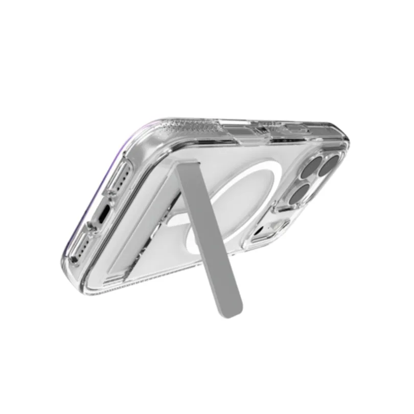 ZAGG iPhone 17 Pro MagSafe Crystal Palace Case met Kickstand