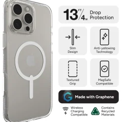 ZAGG iPhone 16 Pro Max MagSafe Crystal Palace Case